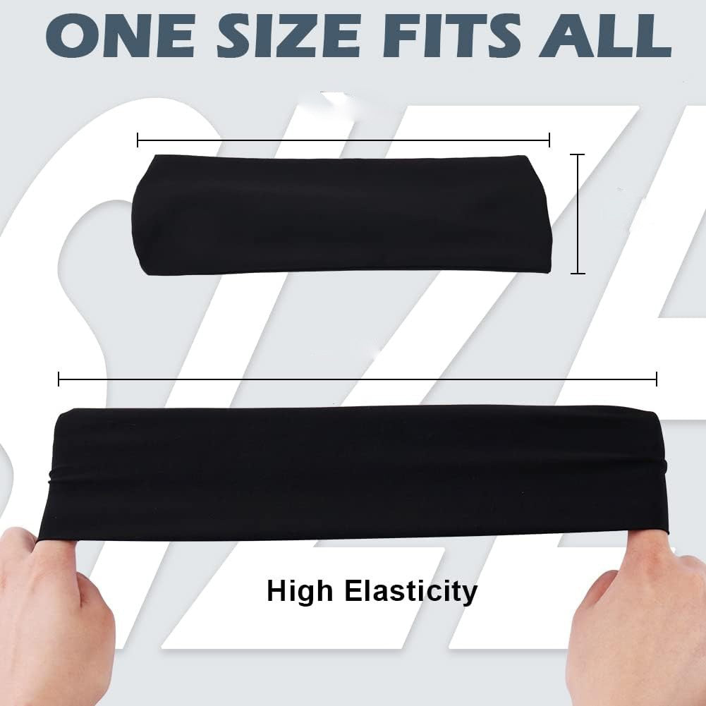 Sports Headbands For Men & Women -5 Pack