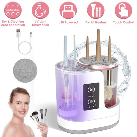 4 In 1 Electric Makeup Brush Cleaner