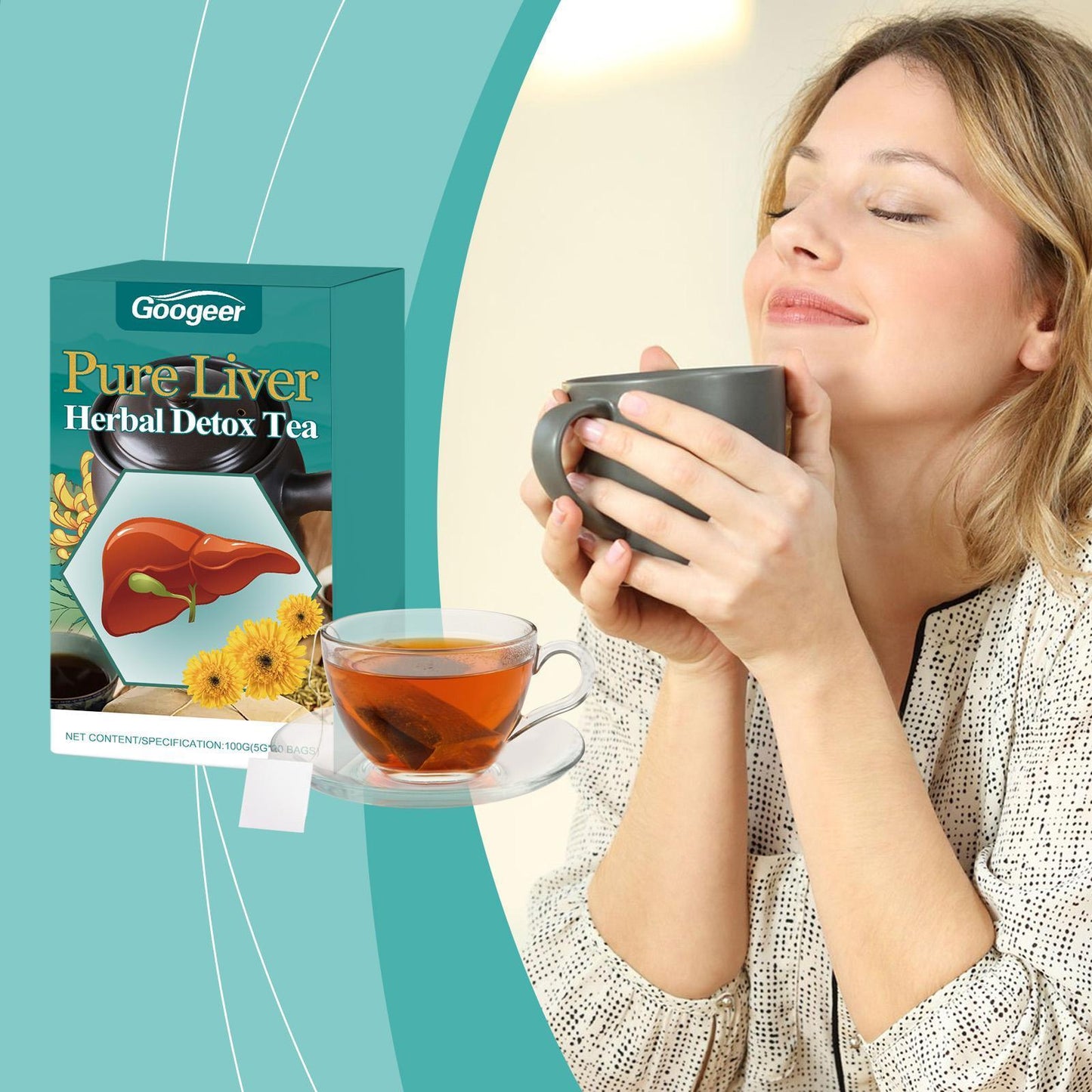 Gujjar Liver Herbal Detox Tea