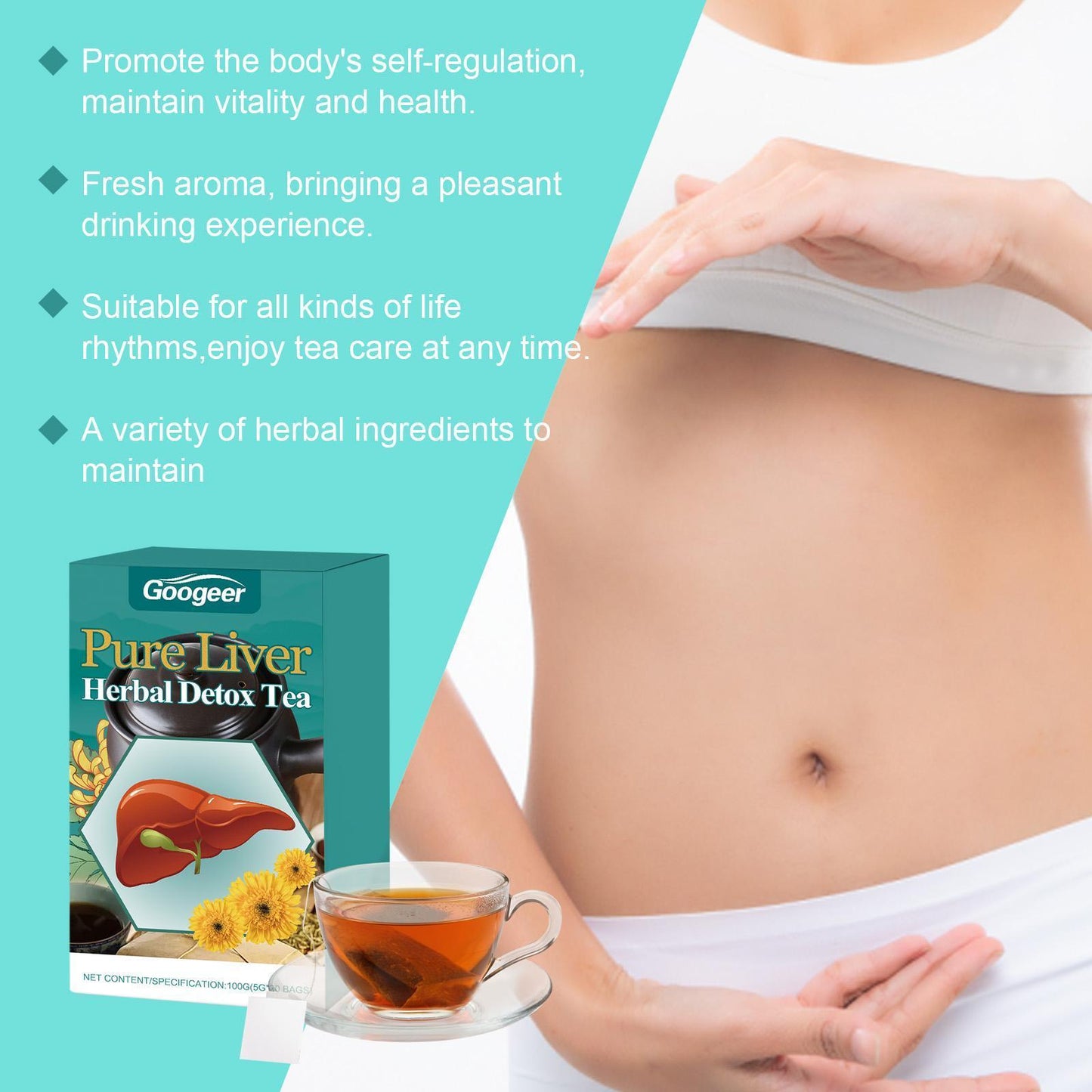 Gujjar Liver Herbal Detox Tea