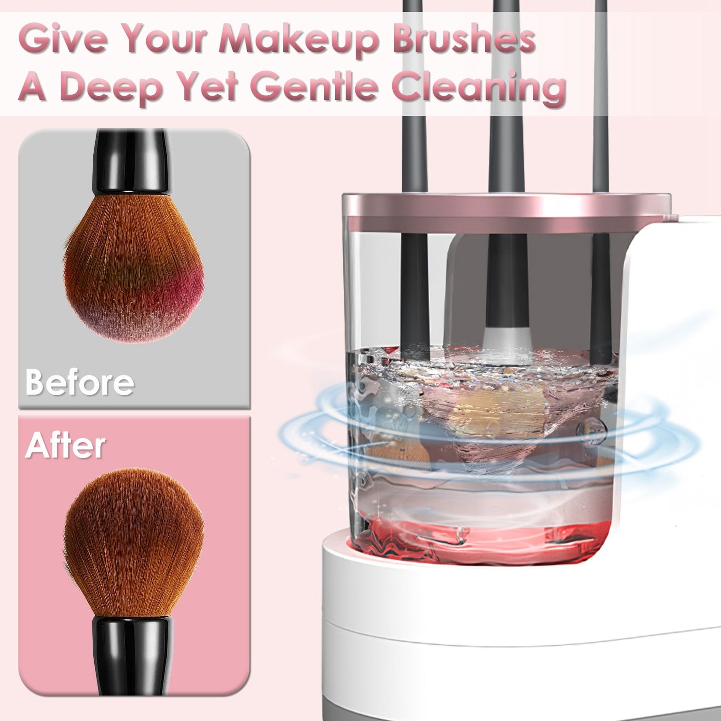 4 In 1 Electric Makeup Brush Cleaner
