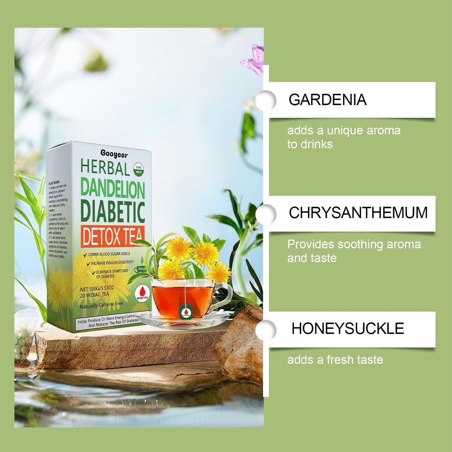 GUGOL Herbal Detoxifying Tea Bags