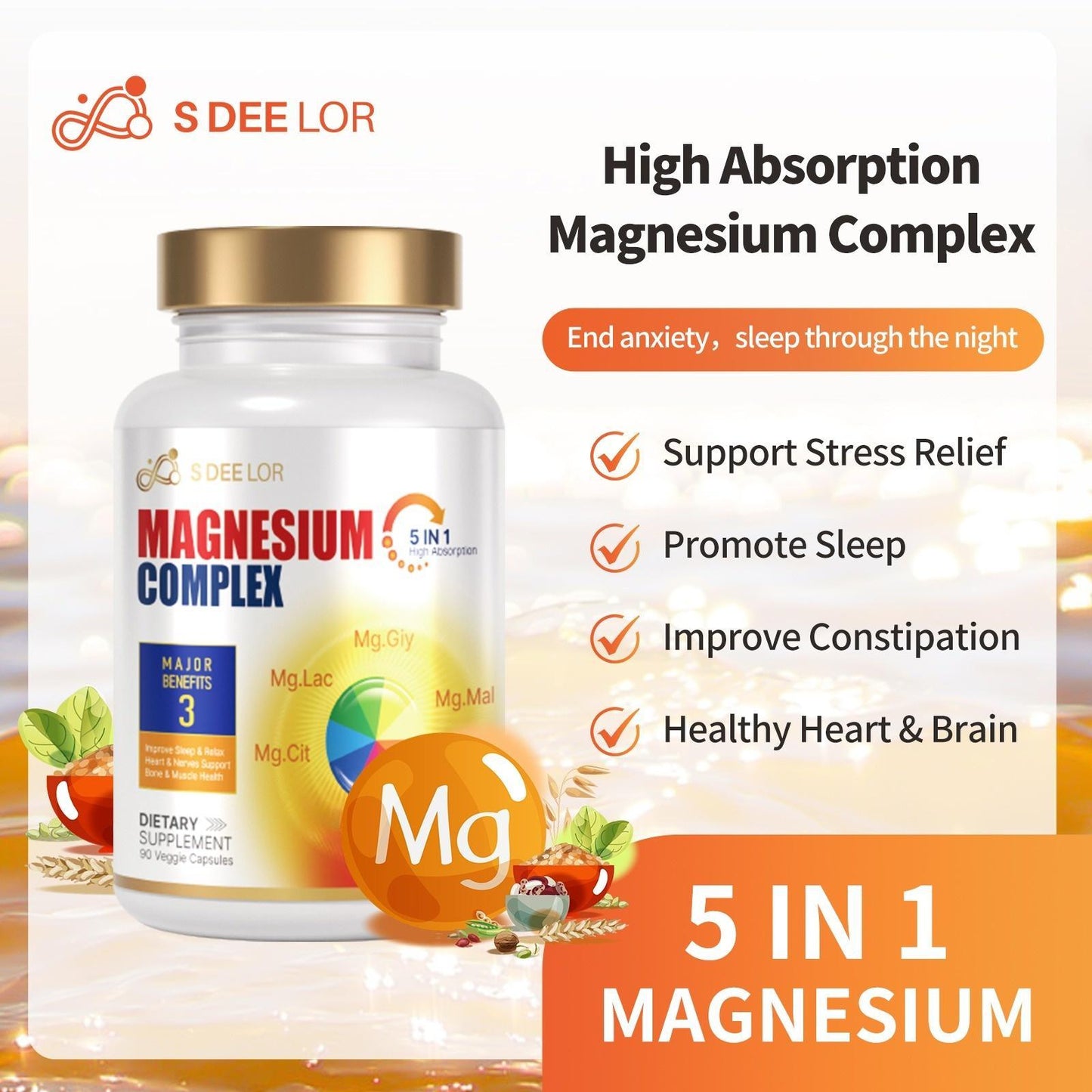 Magnesium Glycinate Malate Vitamin D3
