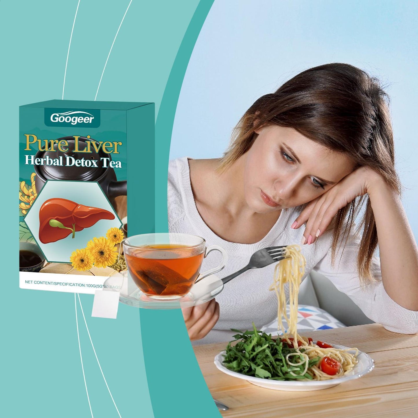 Gujjar Liver Herbal Detox Tea