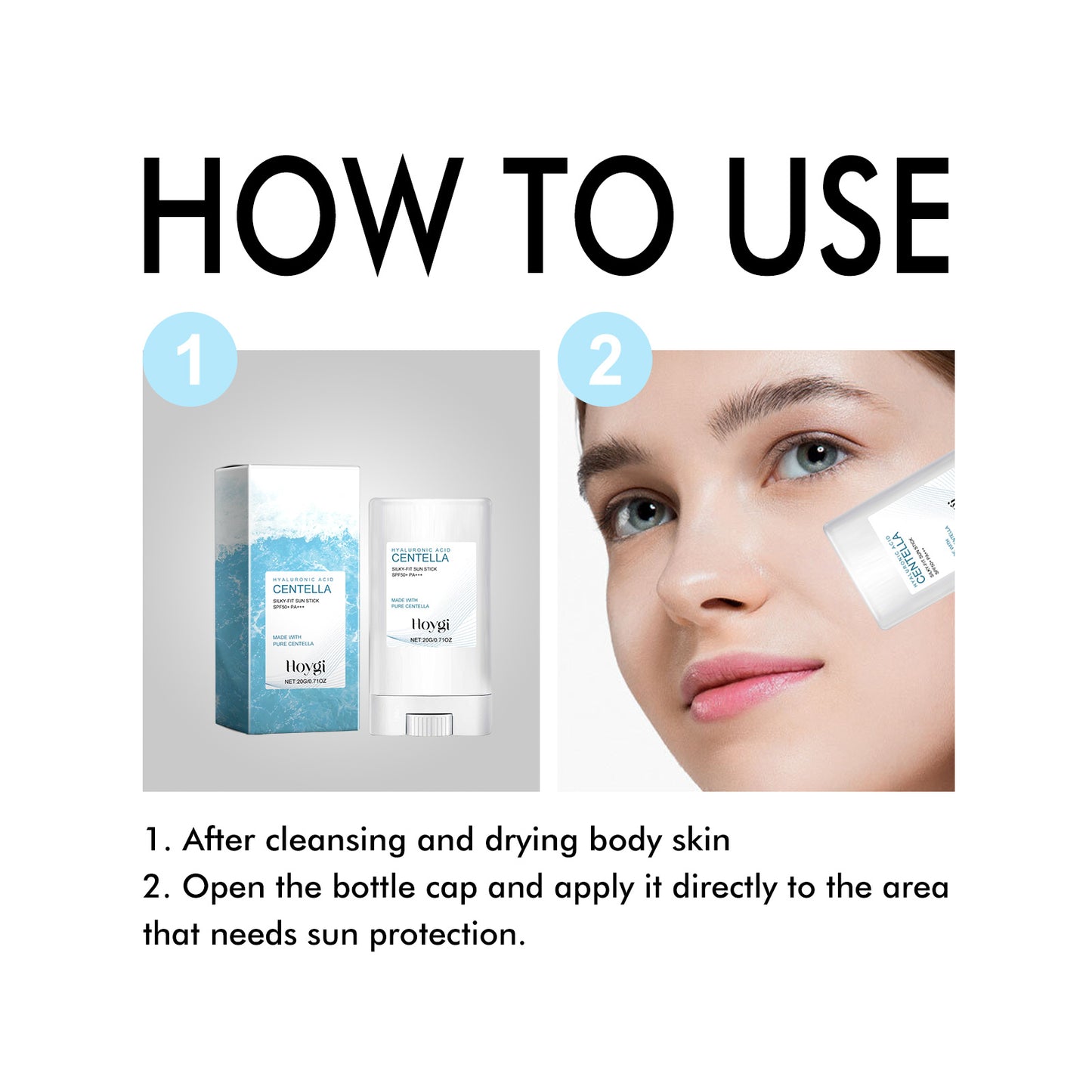 Hoygi Hyaluronic Acid Sunscreen Stick