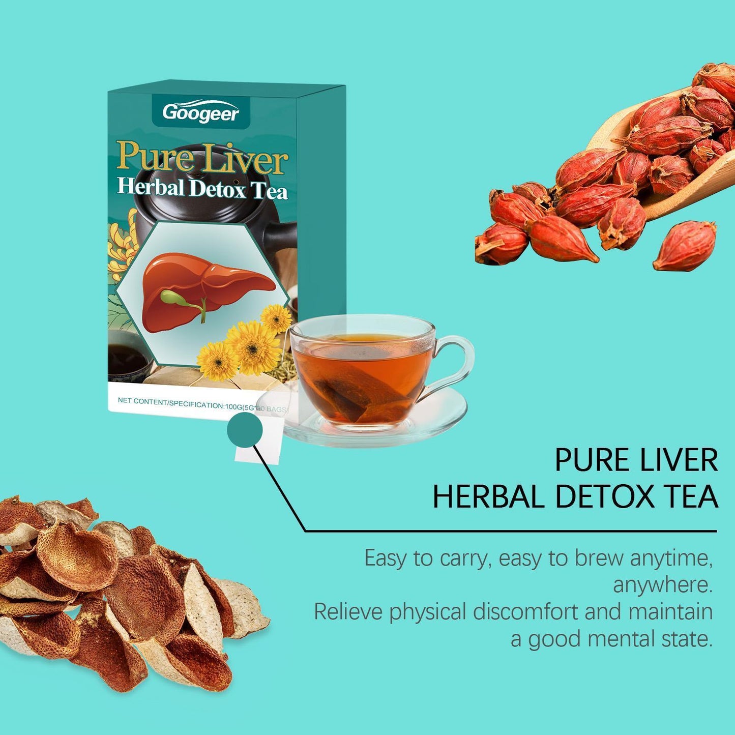 Gujjar Liver Herbal Detox Tea