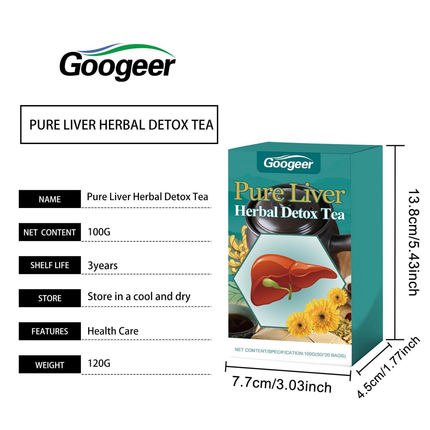 Gujjar Liver Herbal Detox Tea