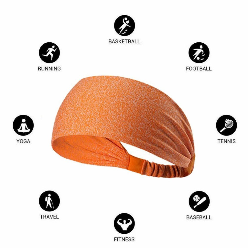 Sports Headbands For Men & Women -5 Pack